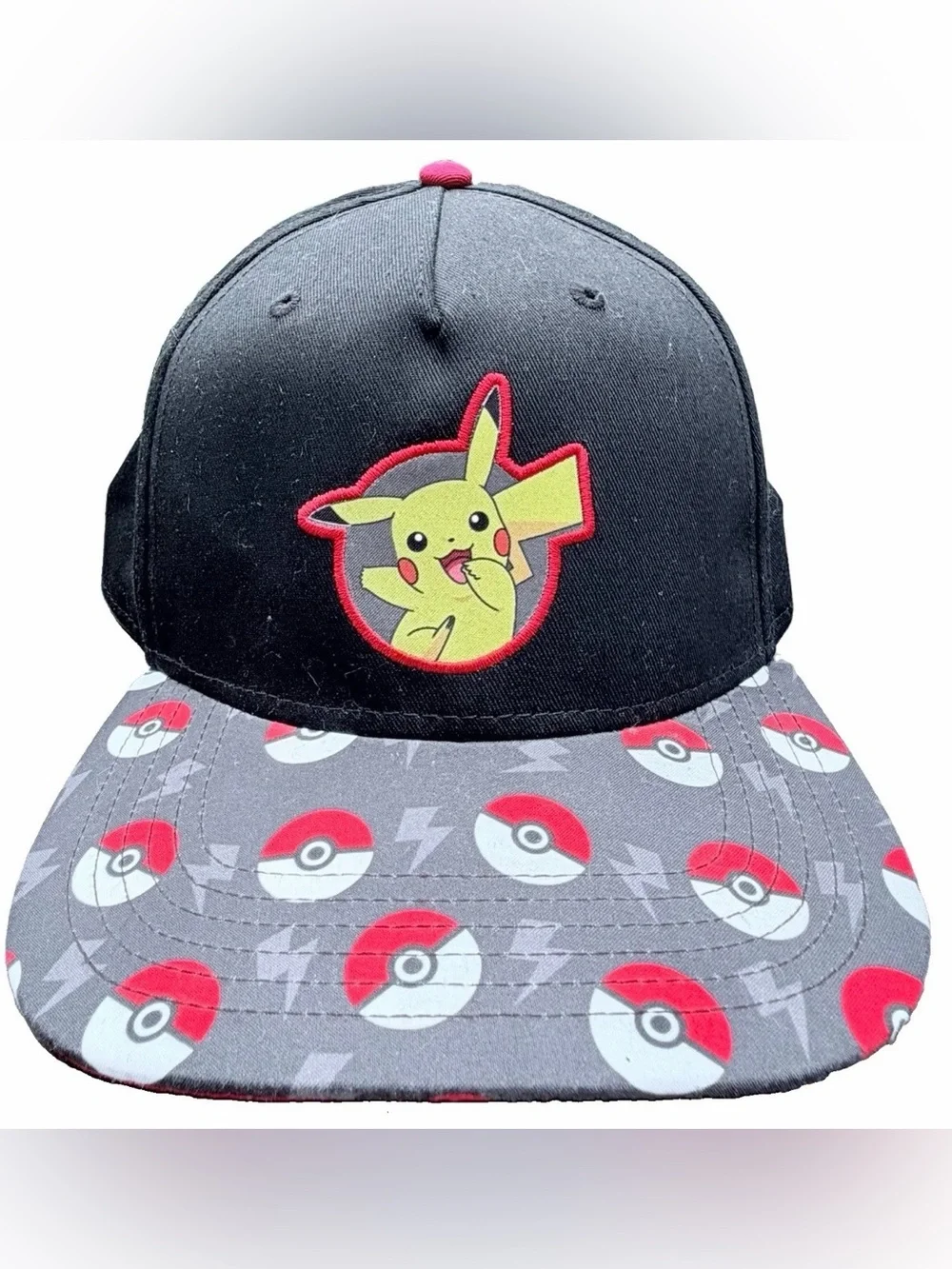 Bioworld Pokémon Pikachu Youth Snapback Hat